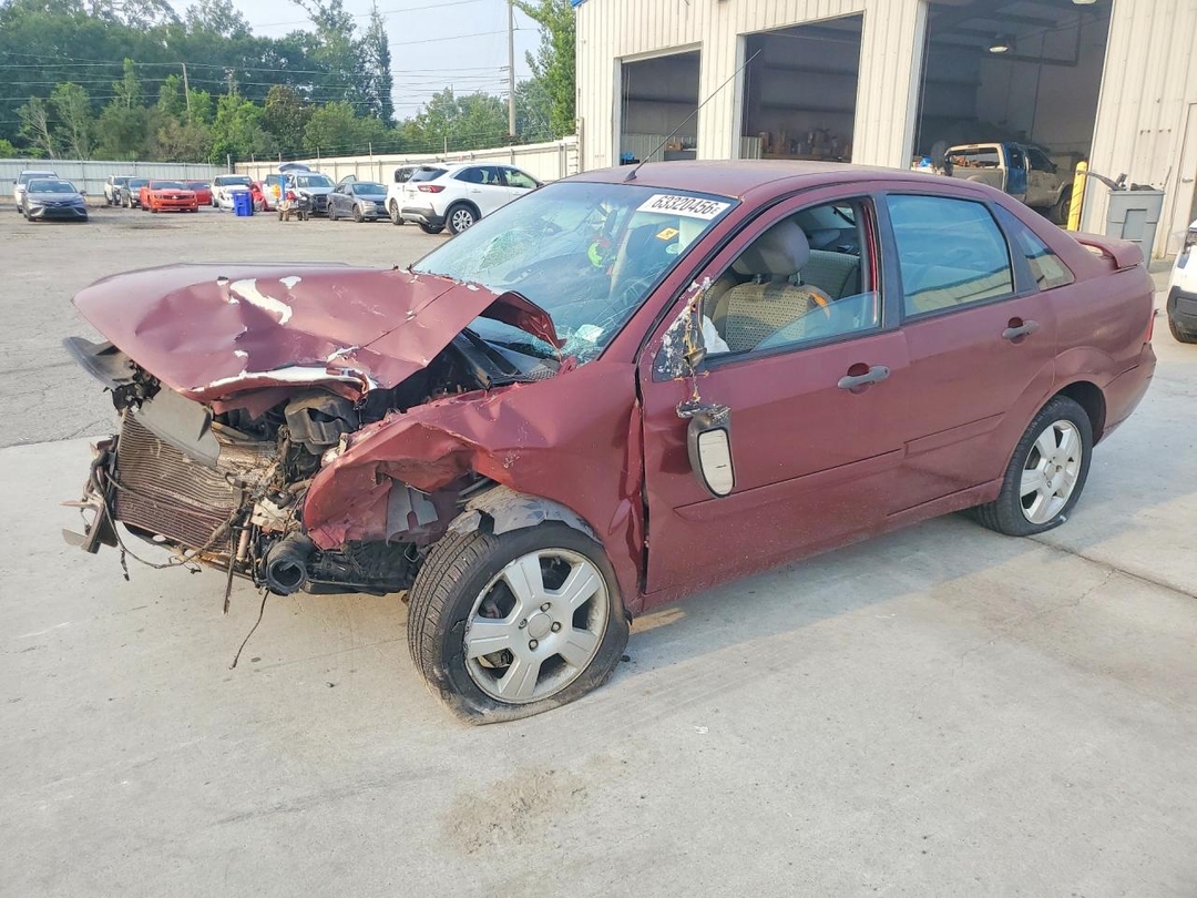 Vista de 2007 FORD FOCUS ZX4, ángulo 1