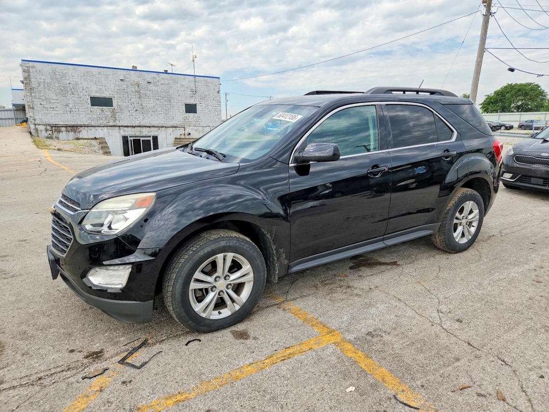 Vue de 2016 CHEVROLET EQUINOX LT, angle 1