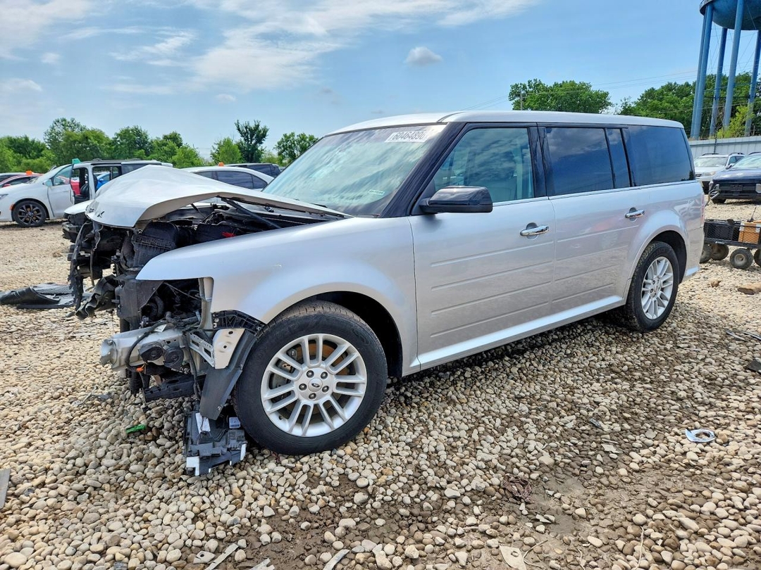 Вид 2019 FORD FLEX SEL, угол 1