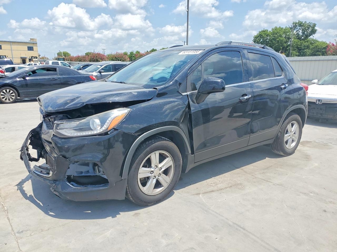 Vista de 2018 CHEVROLET TRAX 1LT, ángulo 1