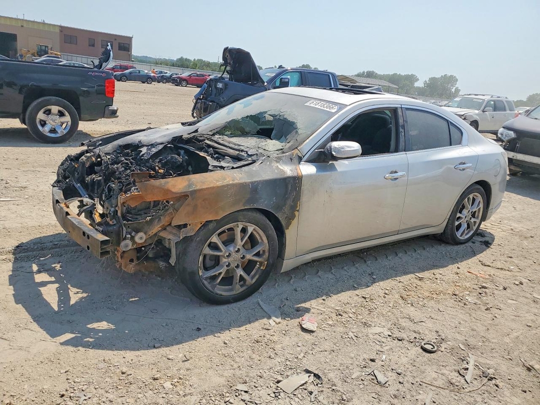 Вид 2012 NISSAN MAXIMA 3.5 S, угол 1