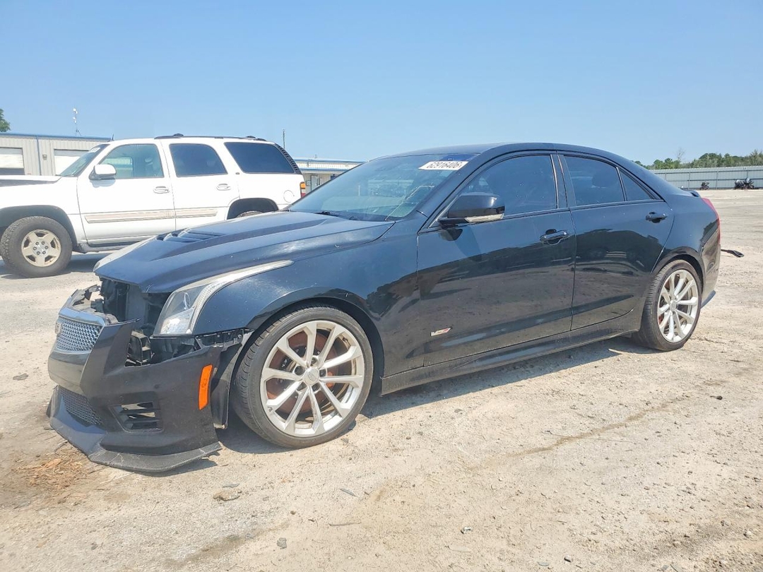 Вид 2018 CADILLAC ATS-V, угол 1