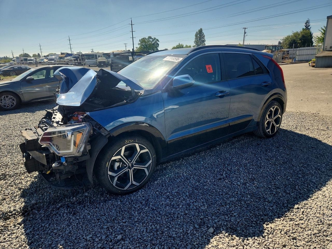 Vista de 2023 KIA NIRO EX, ángulo 1