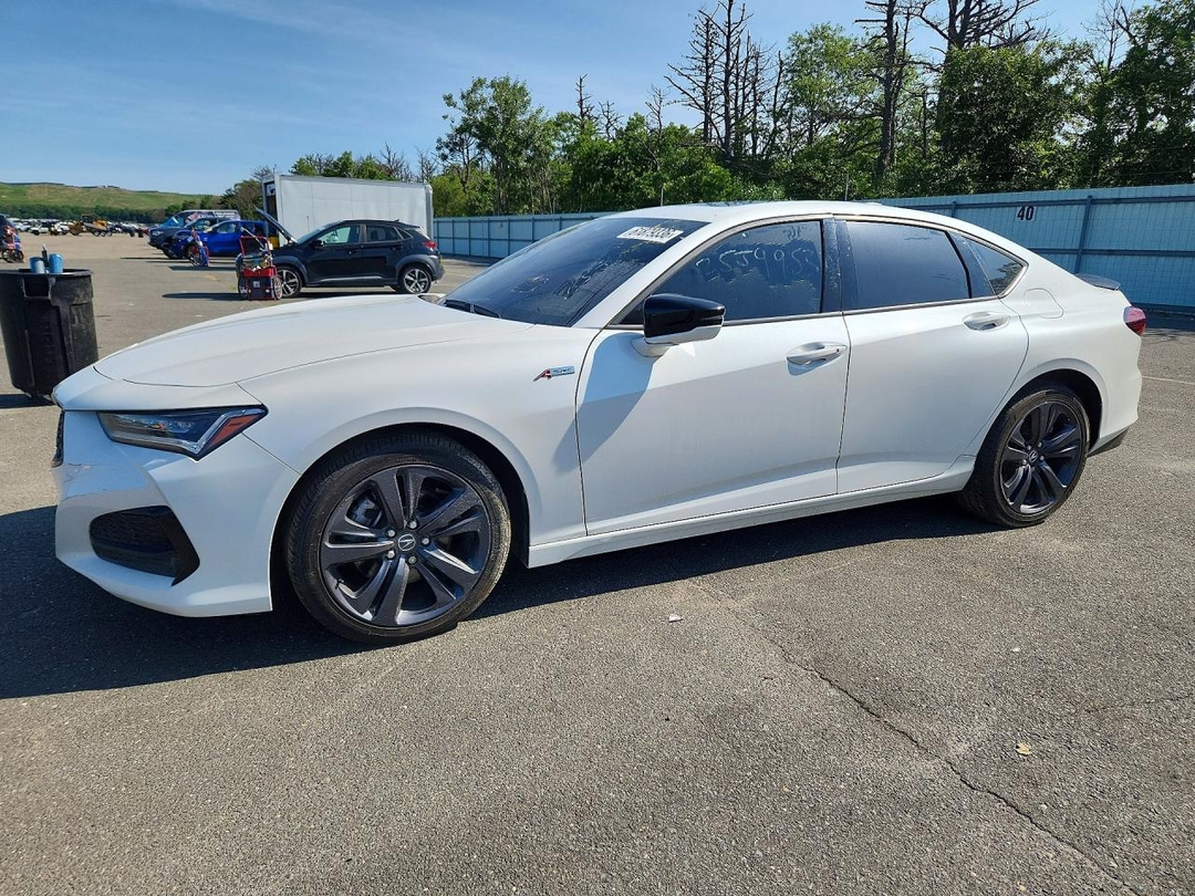 منظر 2022 ACURA TLX TECH A، زاوية 1