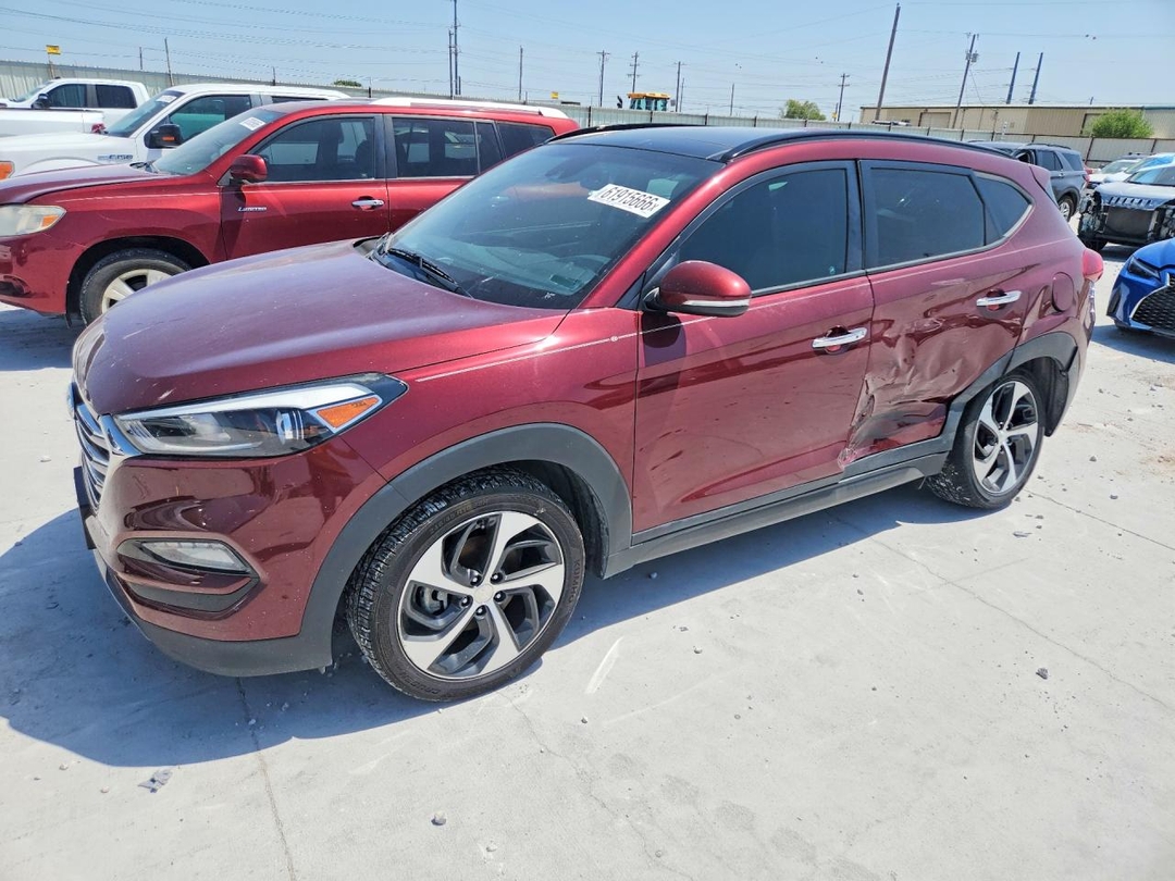 Vue de 2016 HYUNDAI TUCSON LIMITED, angle 1