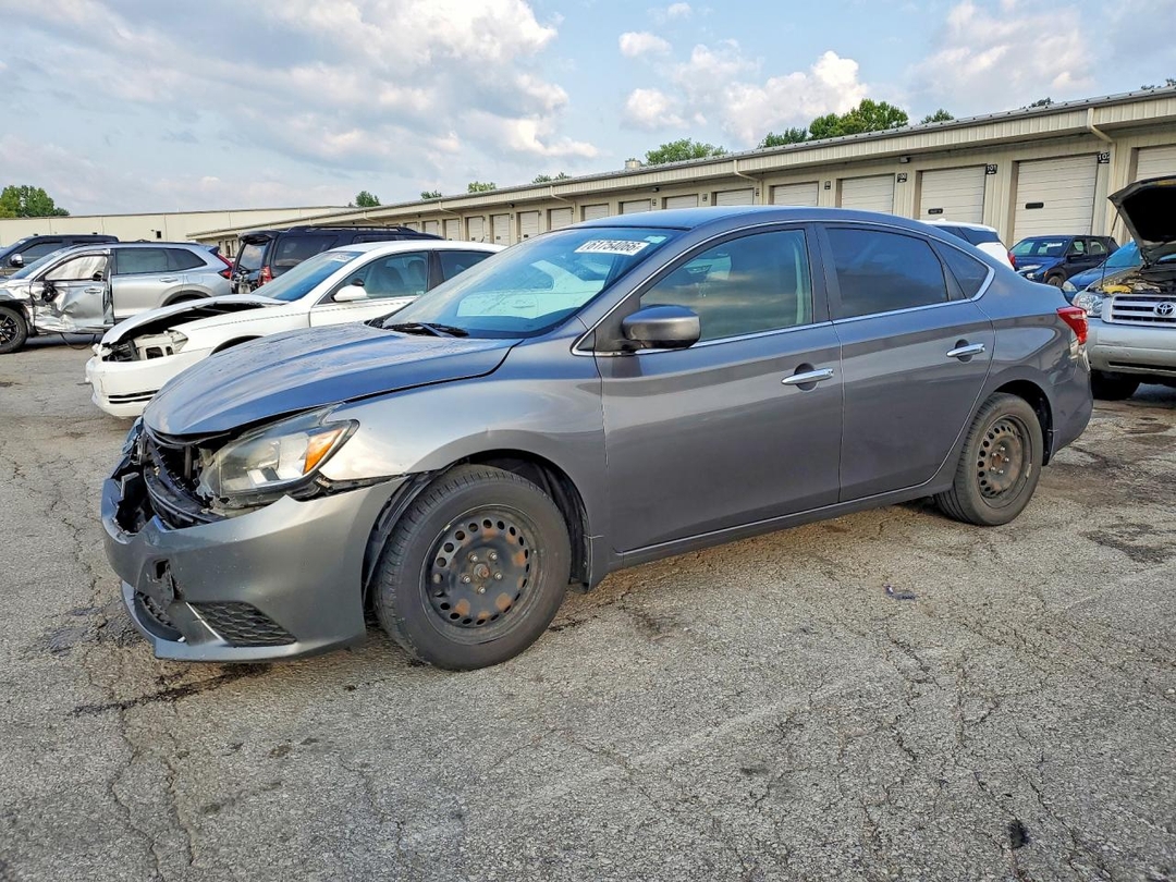Вид 2018 NISSAN SENTRA S, угол 1