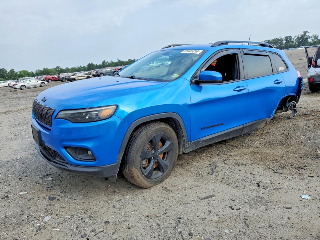 Вид 2020 JEEP CHEROKEE LATITUDE PLUS, угол 1