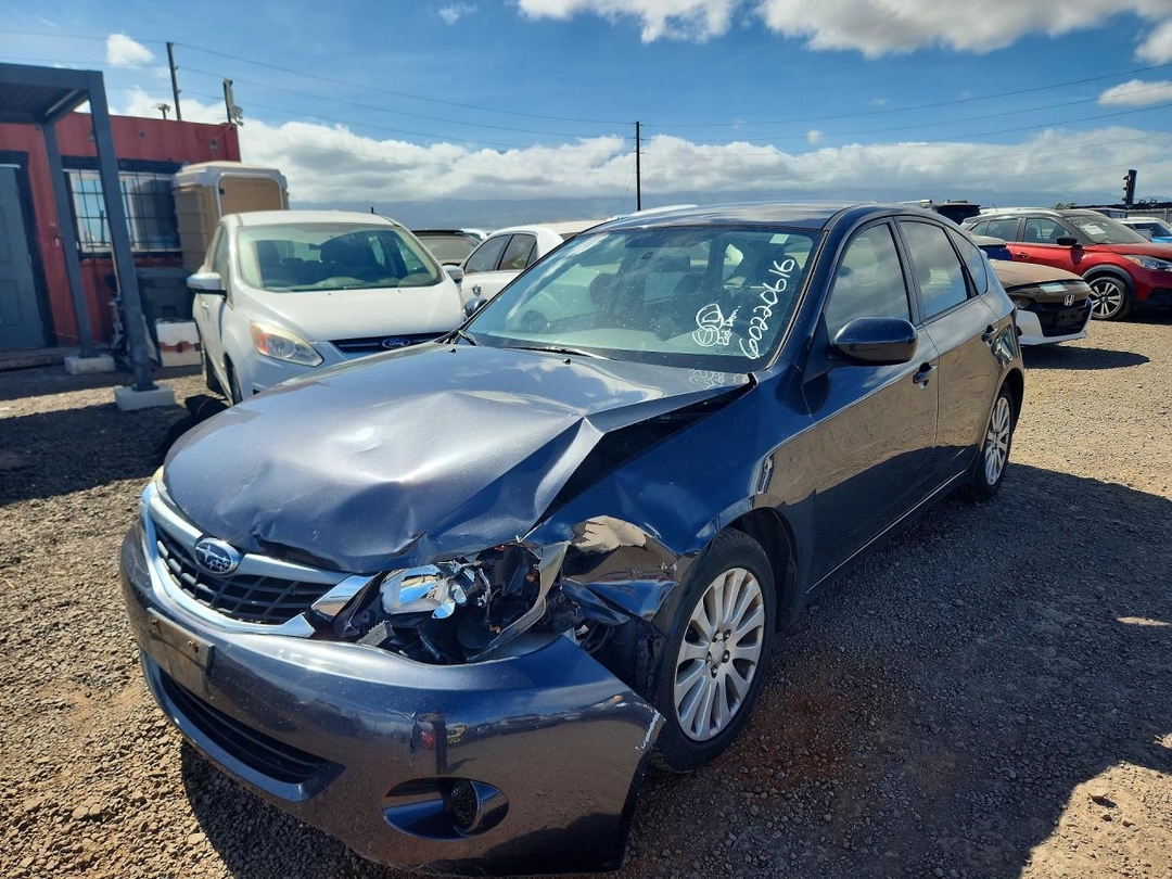 Vista de 2008 SUBARU IMPREZA 2.5I, ángulo 1