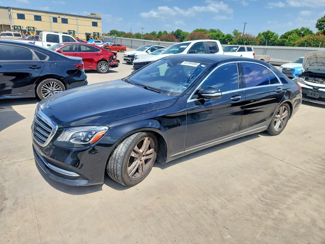 Vedere 2019 MERCEDES-BENZ S 560 4MATIC, unghi 1