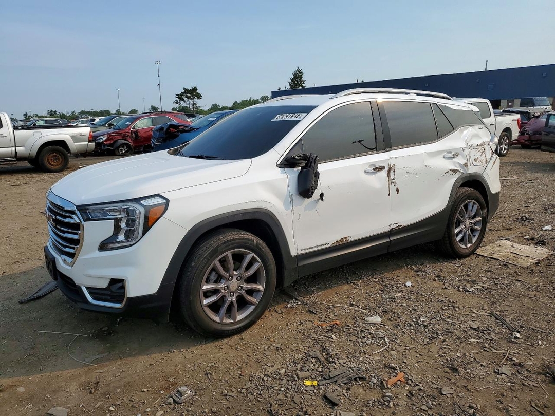 Вид 2023 GMC TERRAIN SLT, угол 1