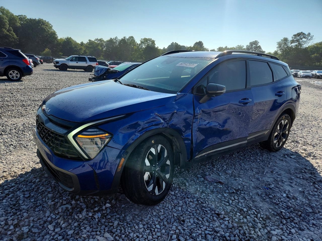 منظر 2024 KIA SPORTAGE X LINE، زاوية 1