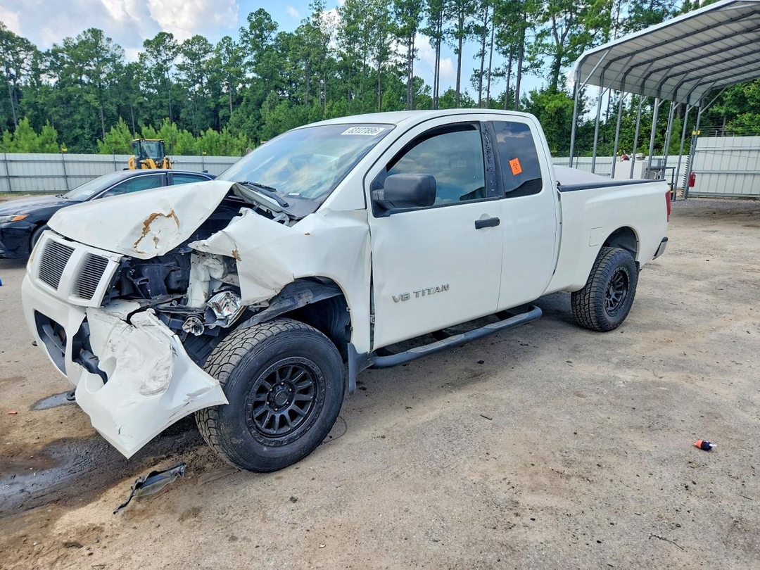 Vue de 2007 NISSAN TITAN XE, angle 1