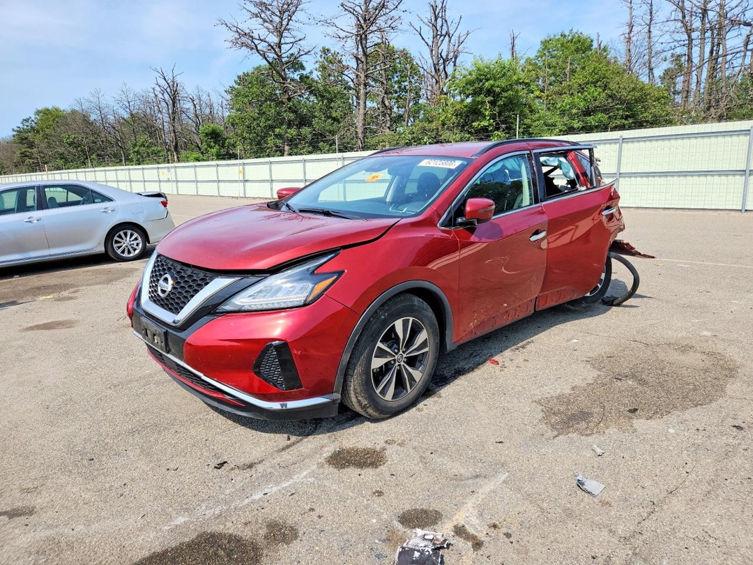 Vedere 2020 NISSAN MURANO SV, unghi 1