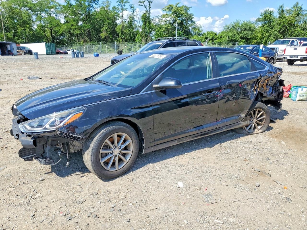 Vista de 2018 HYUNDAI SONATA SE, ángulo 1