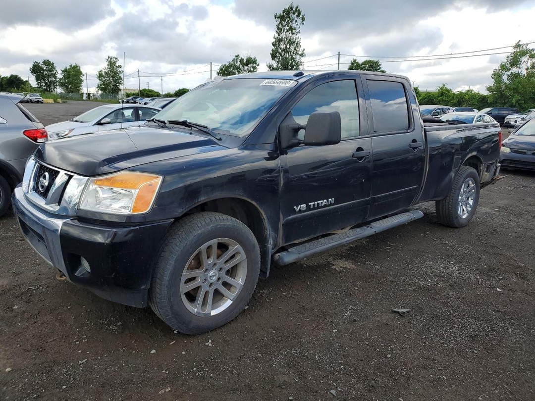منظر 2013 NISSAN TITAN SV، زاوية 1
