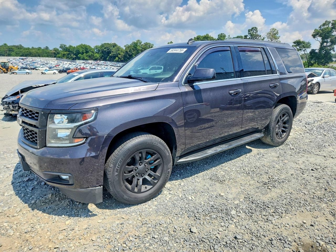 Вид 2015 CHEVROLET TAHOE K1500 LT, угол 1