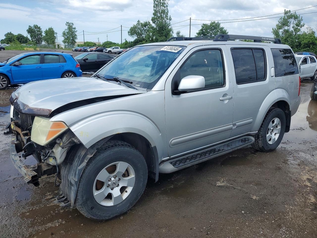 منظر 2007 NISSAN PATHFINDER S، زاوية 1