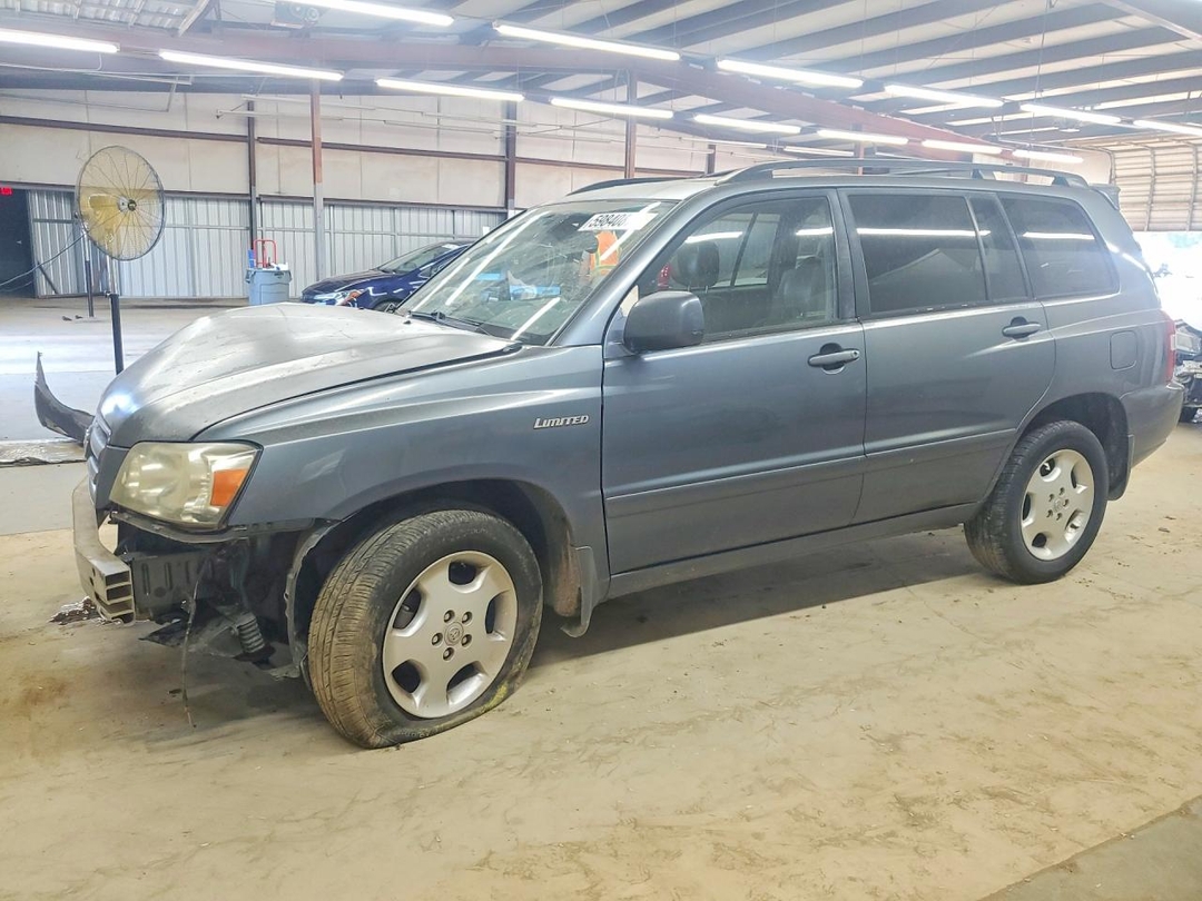 Vista de 2005 TOYOTA HIGHLANDER LIMITED, ángulo 1