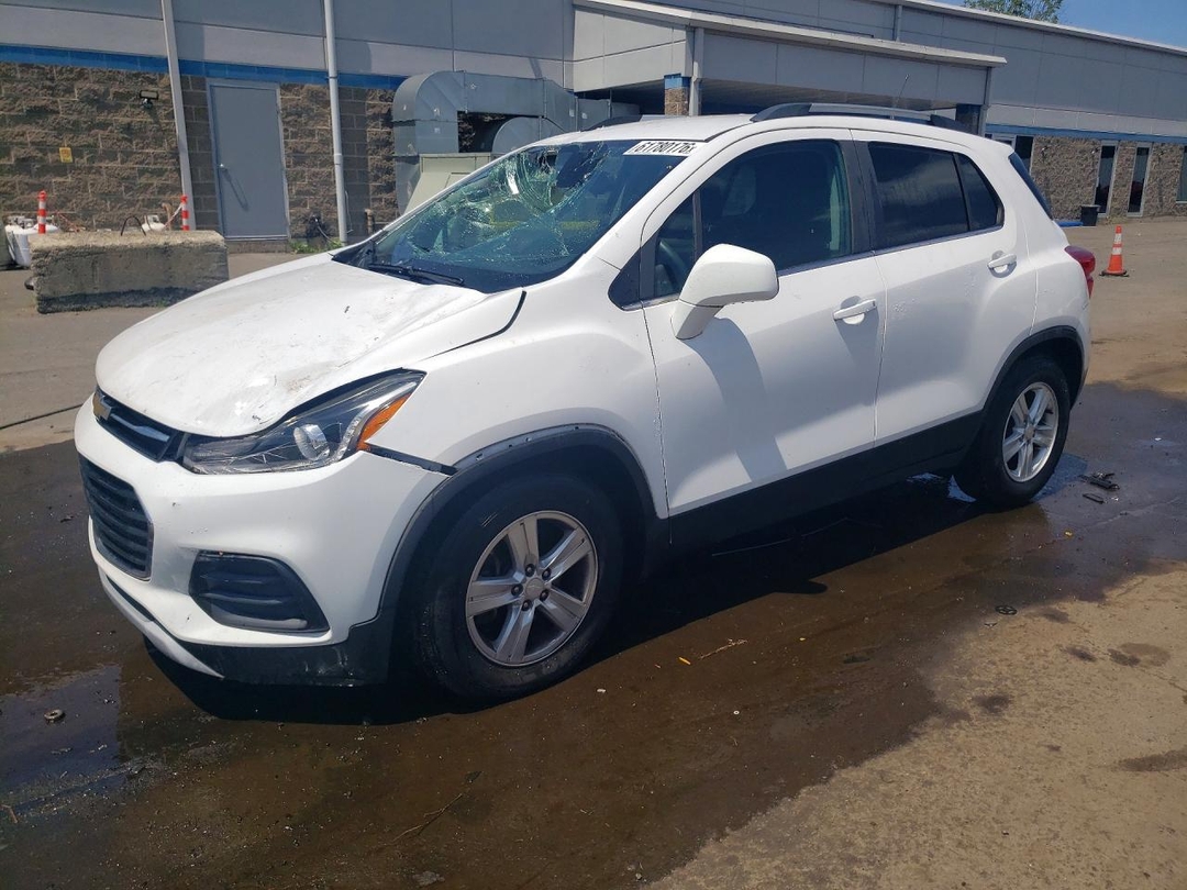 منظر 2017 CHEVROLET TRAX 1LT، زاوية 1