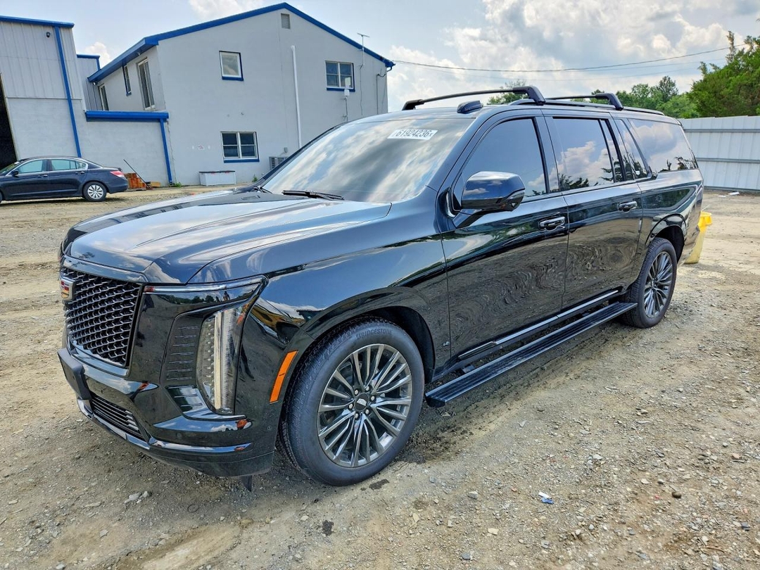 Vue de 2025 CADILLAC ESCALADE ESV SPORT PLATINUM, angle 1