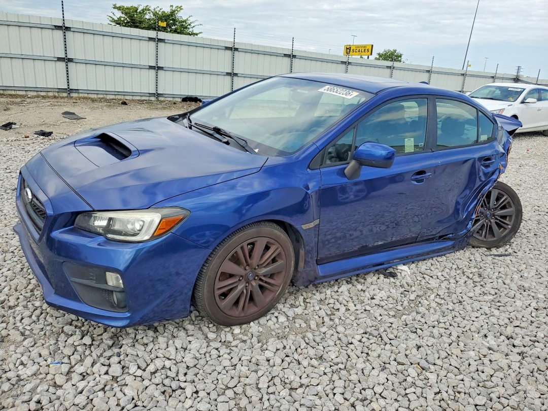 منظر 2015 SUBARU WRX LIMITED، زاوية 1
