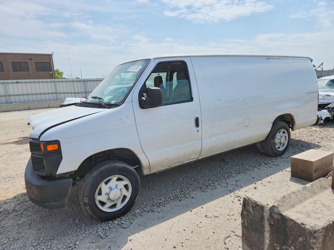 Vista de 2014 FORD ECONOLINE E150 VAN, ángulo 1