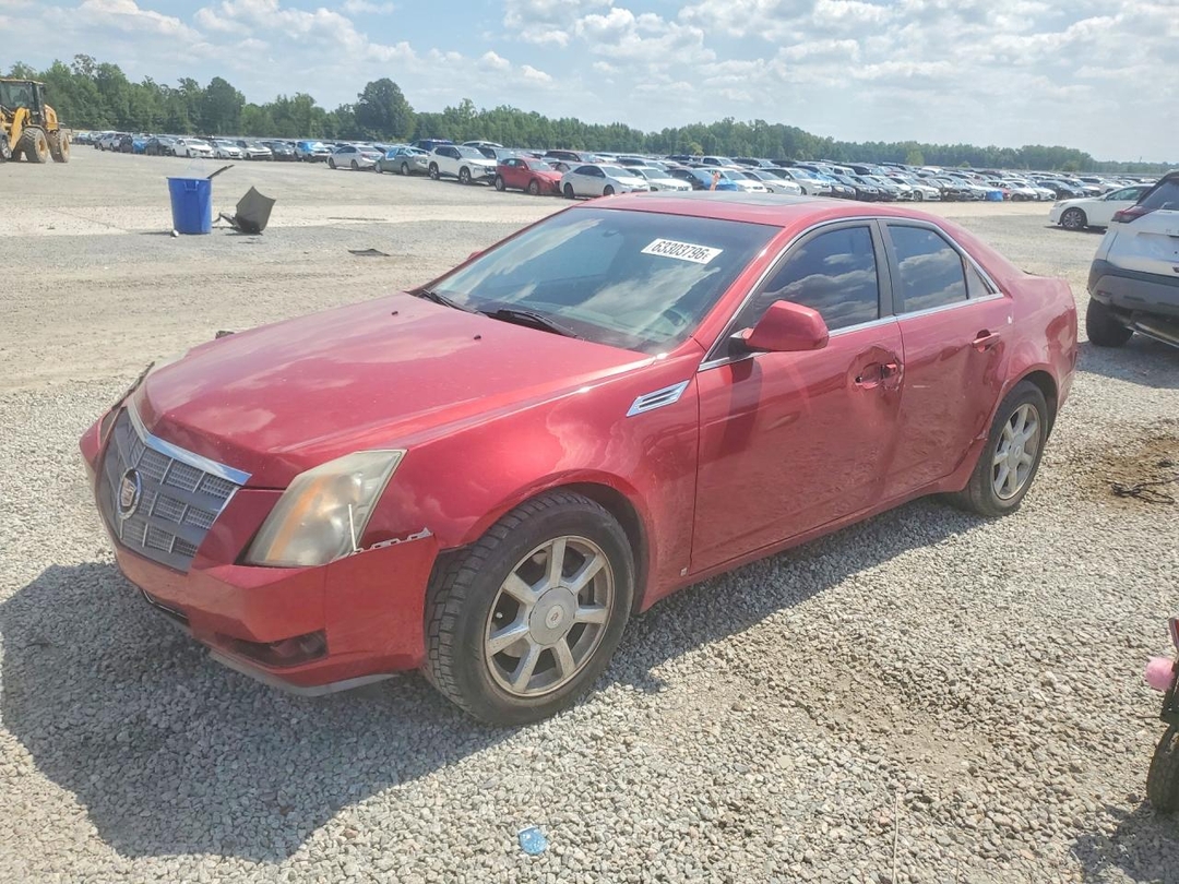 Vue de 2008 CADILLAC CTS, angle 1