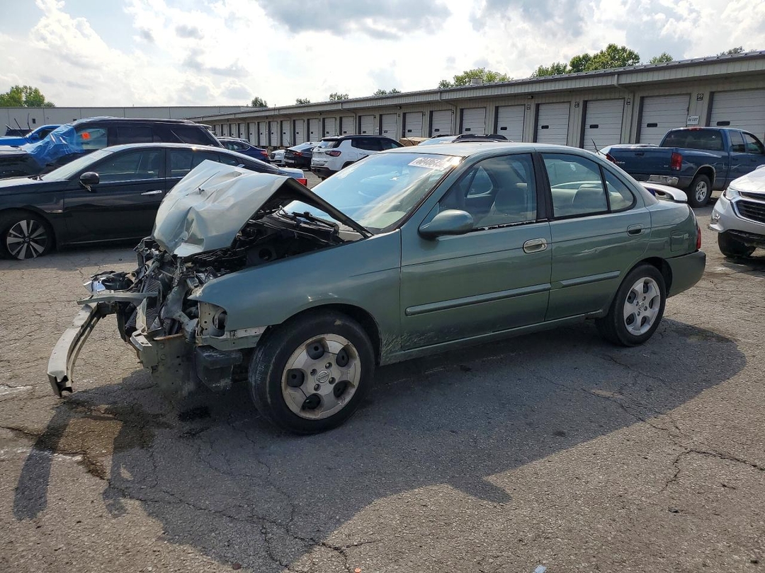 Вид 2005 NISSAN SENTRA 1.8, угол 1