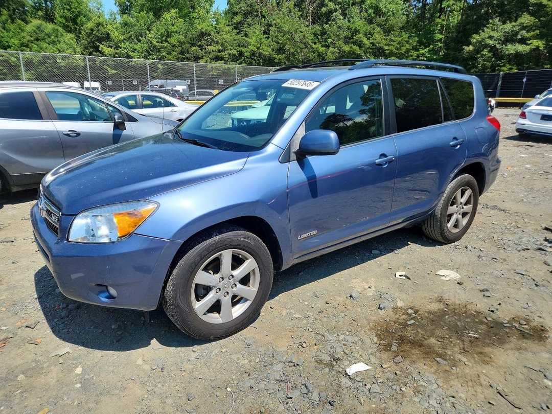 Вид 2007 TOYOTA RAV4 LIMITED, угол 1