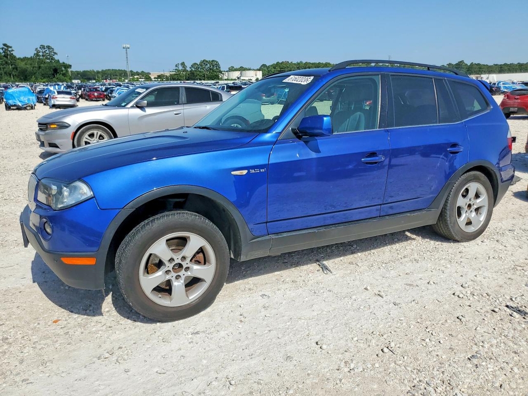 منظر 2007 BMW X3 3.0SI، زاوية 1