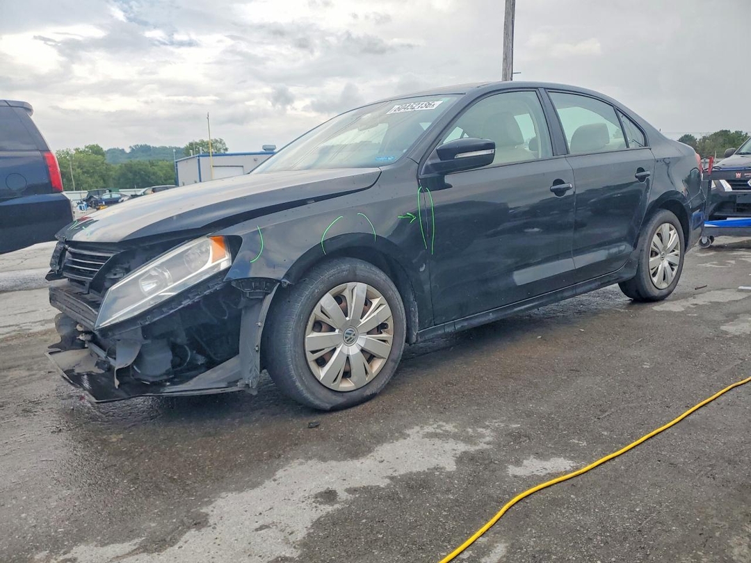 Vista de 2012 VOLKSWAGEN JETTA SE, ángulo 1