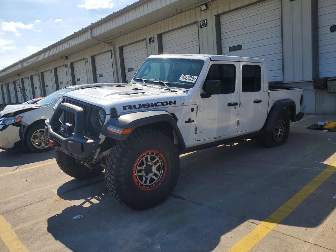 Vista de 2020 JEEP GLADIATOR RUBICON, ángulo 1