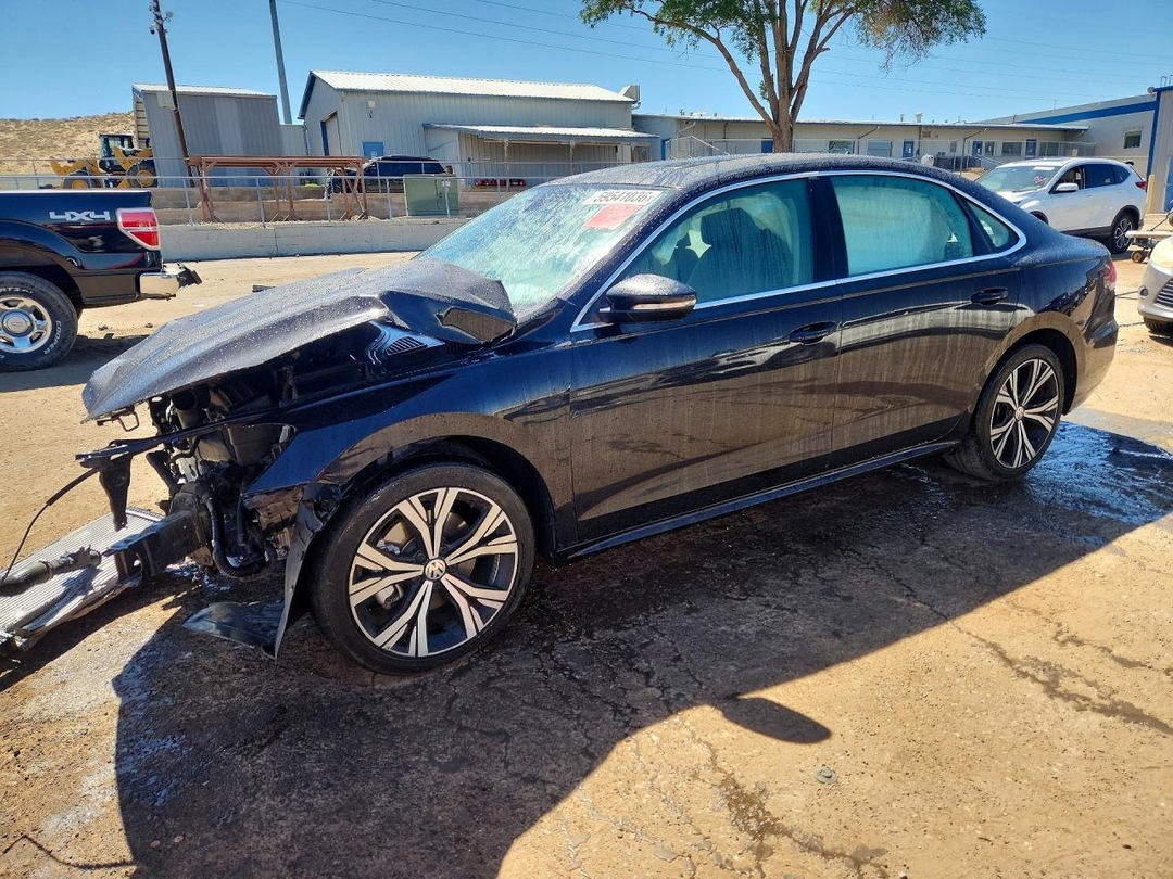 Vista de 2021 VOLKSWAGEN PASSAT SE, ángulo 1