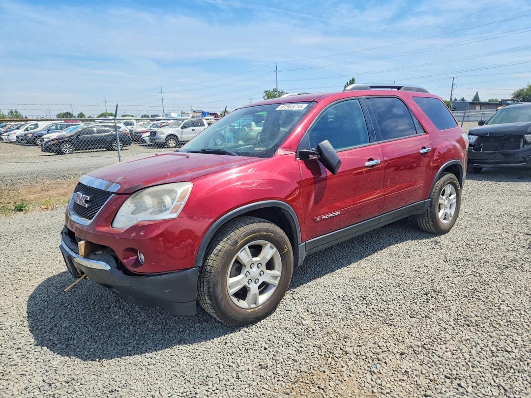 منظر 2008 GMC ACADIA SLE، زاوية 1