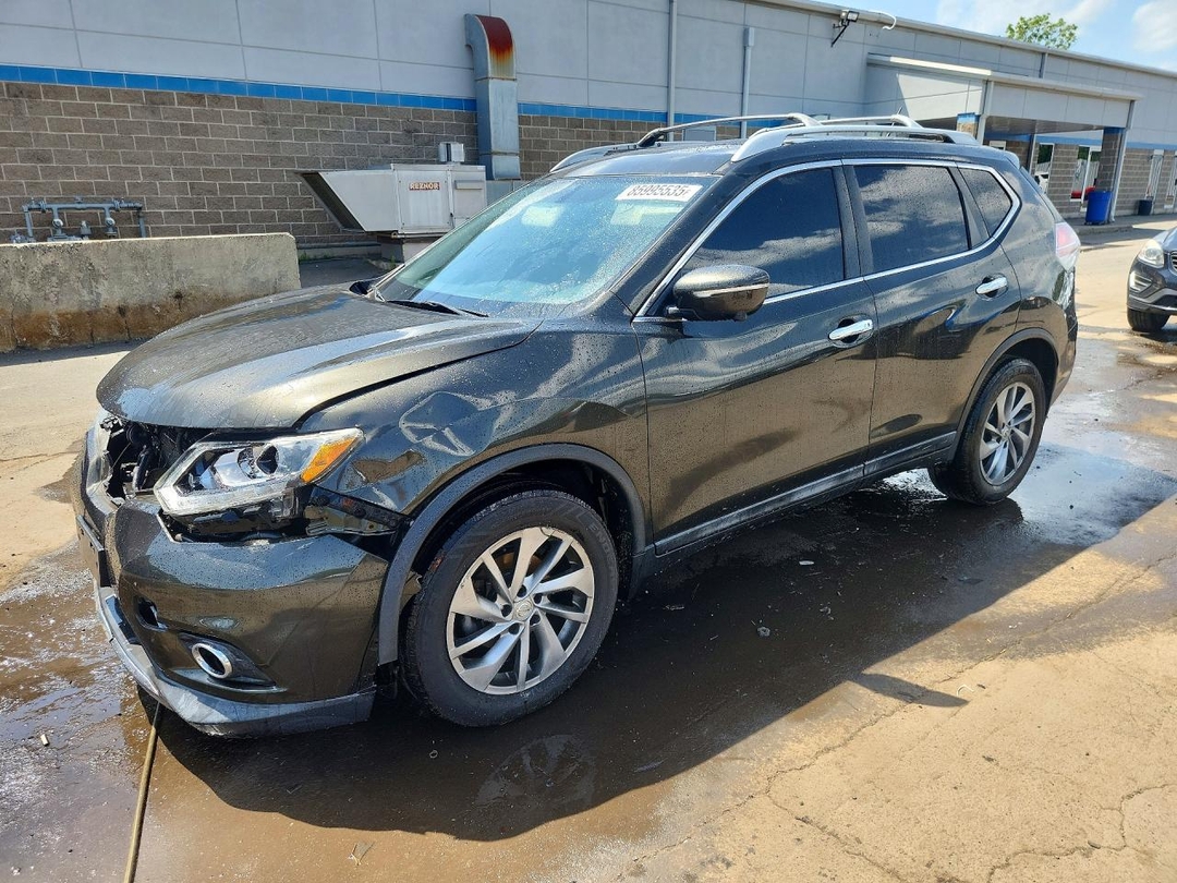 Vedere 2014 NISSAN ROGUE SL, unghi 1