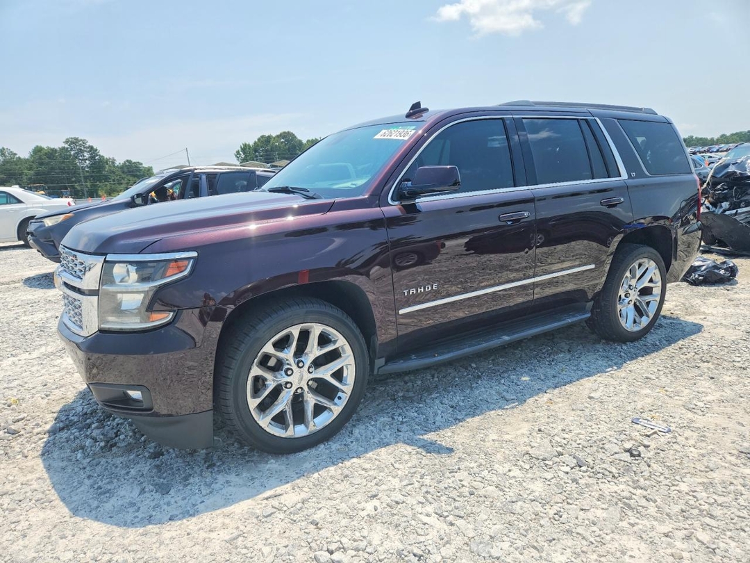 Vue de 2020 CHEVROLET TAHOE C1500 LT, angle 1