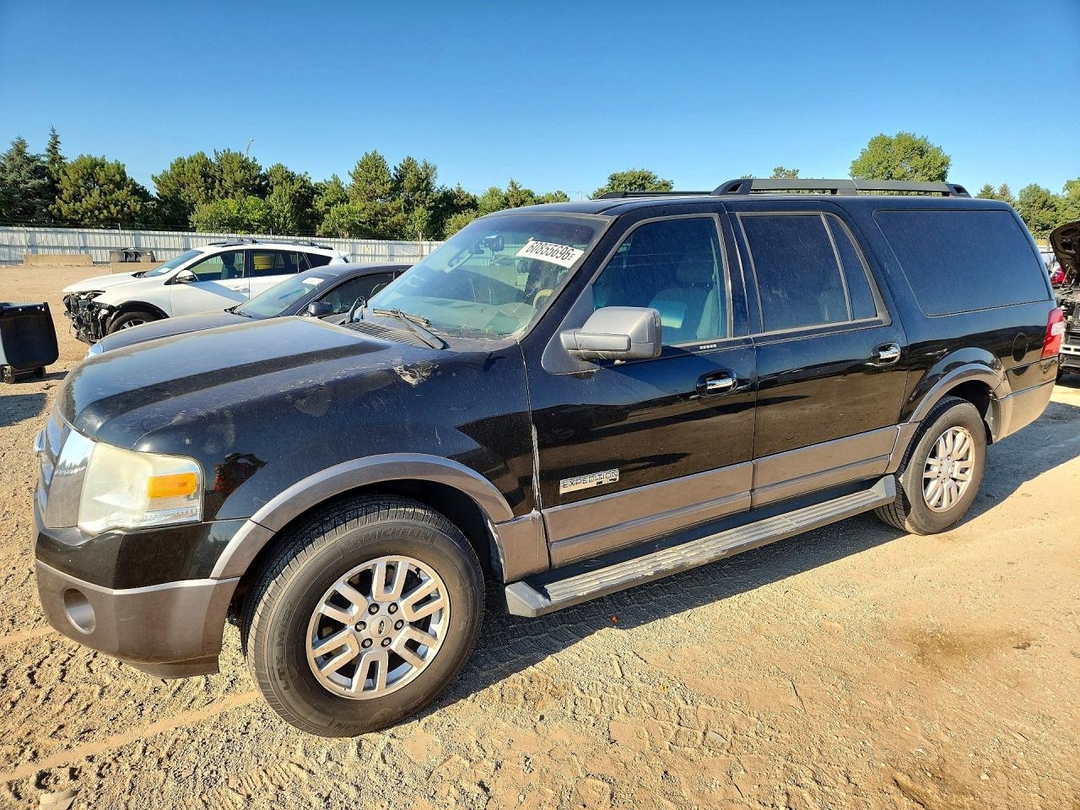 Вид 2007 FORD EXPEDITION EL XLT, угол 1