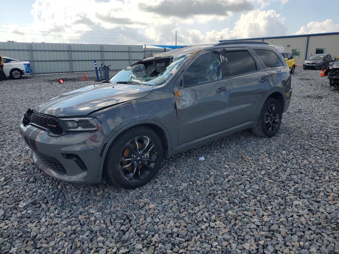 Vue de 2025 DODGE DURANGO GT, angle 1
