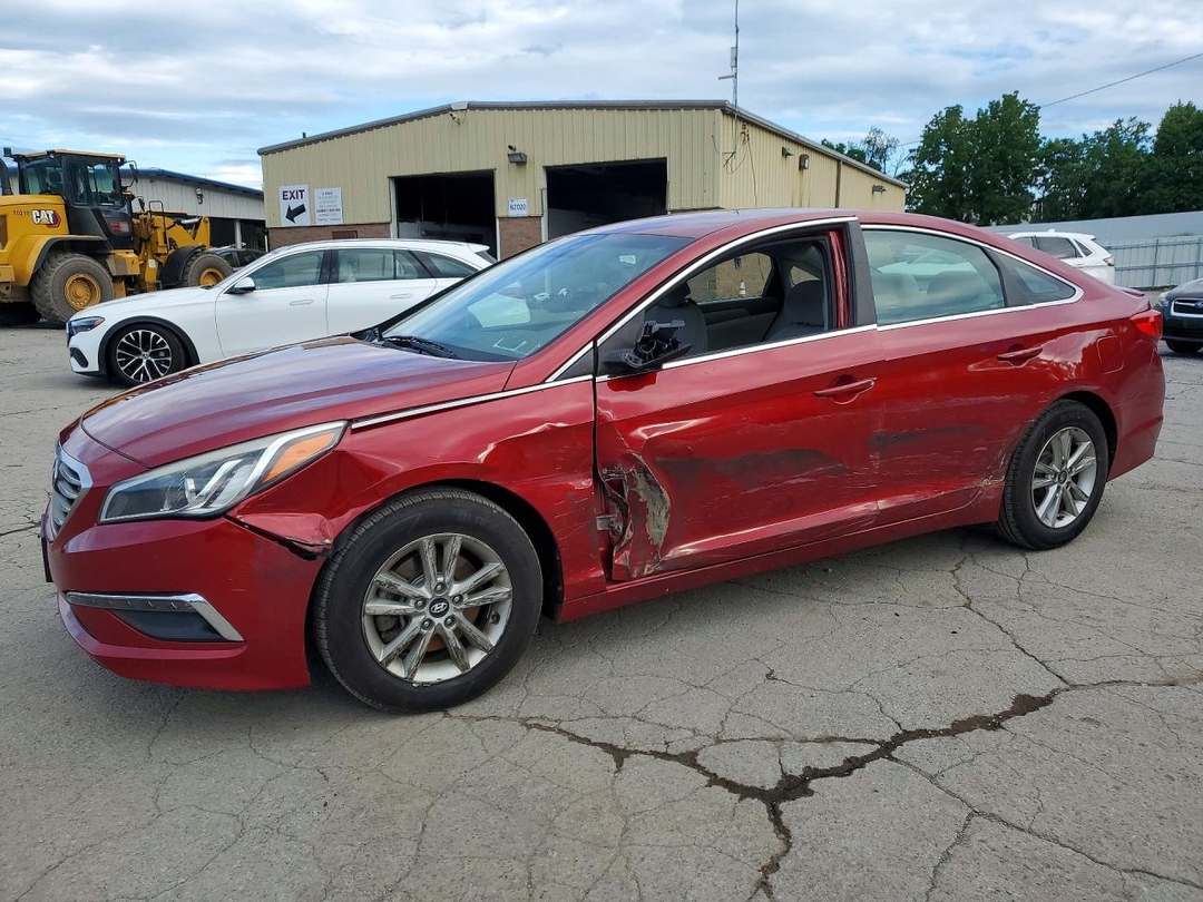 Vista de 2015 HYUNDAI SONATA SE, ángulo 1