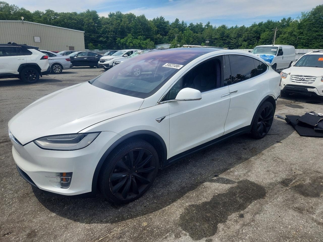 Vedere 2020 TESLA MODEL X, unghi 1