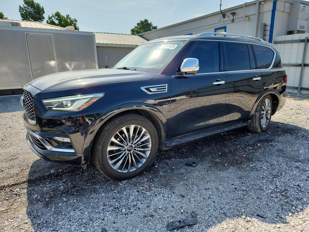 Вид 2019 INFINITI QX80 LUXE, угол 1