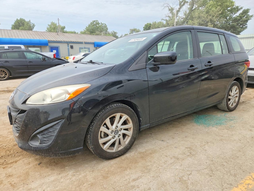 Vista de 2012 MAZDA 5, ángulo 1