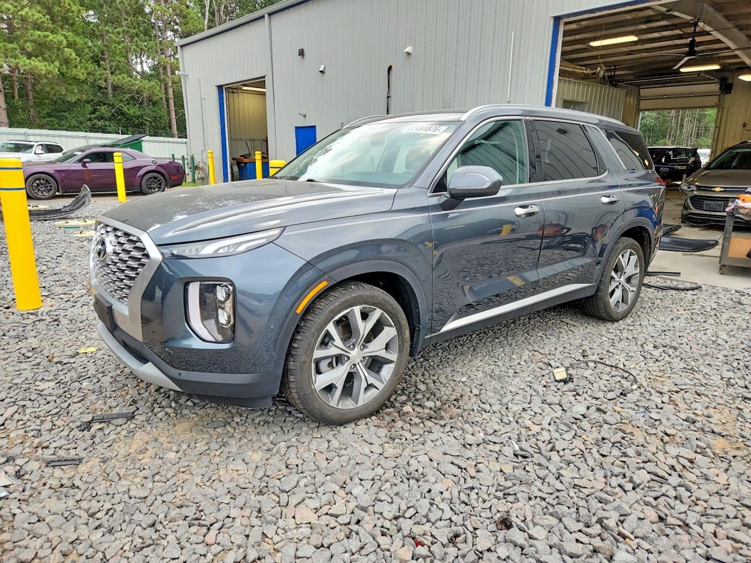 Vista de 2022 HYUNDAI PALISADE SEL, ángulo 1