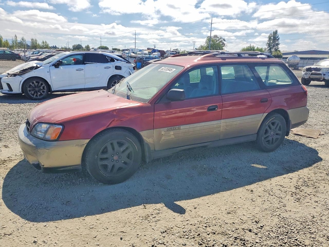 Vue de 2003 SUBARU LEGACY OUTBACK AWP, angle 1