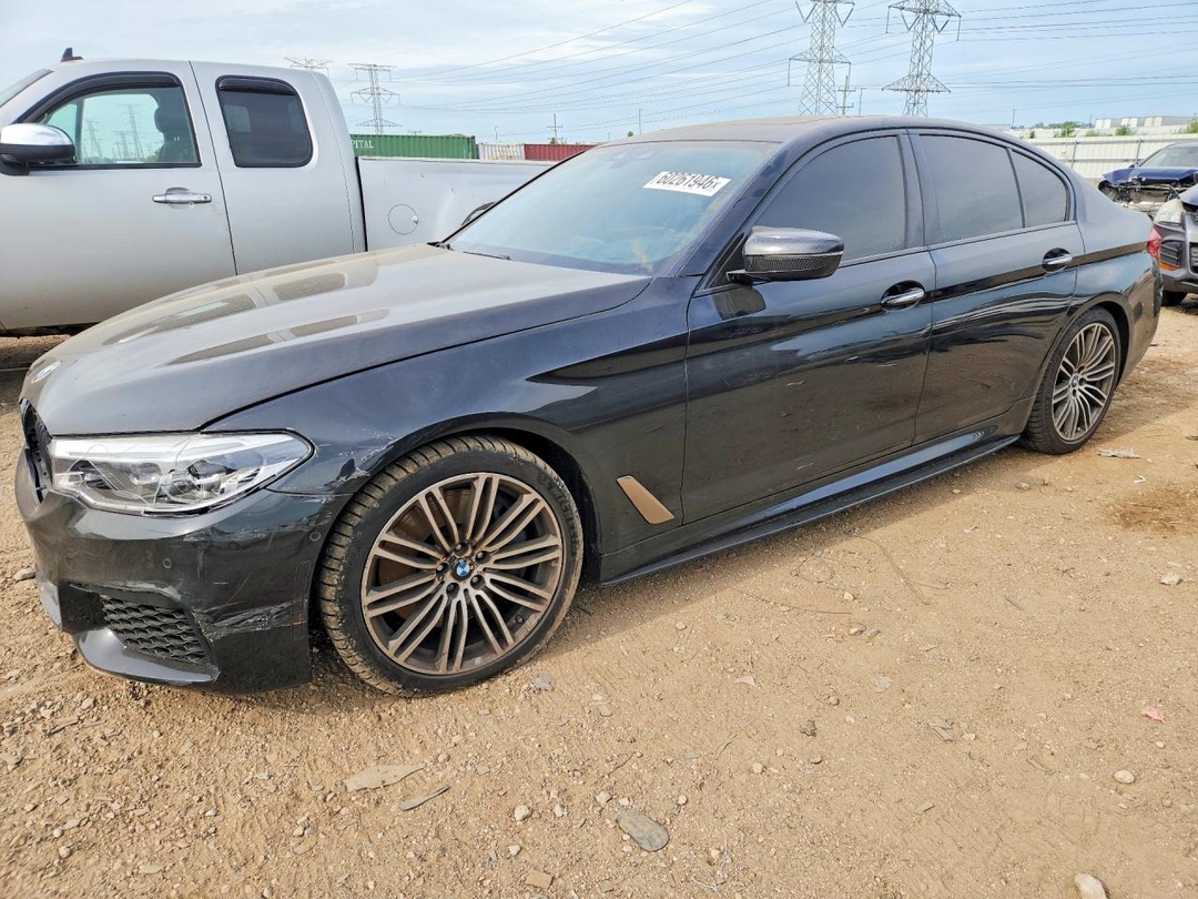 Вид 2018 BMW M550XI, угол 1