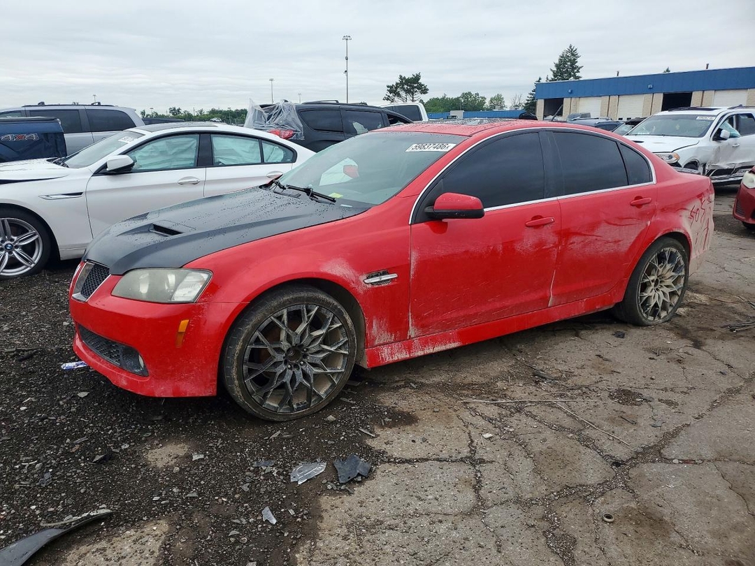 Vue de 2009 PONTIAC G8, angle 1