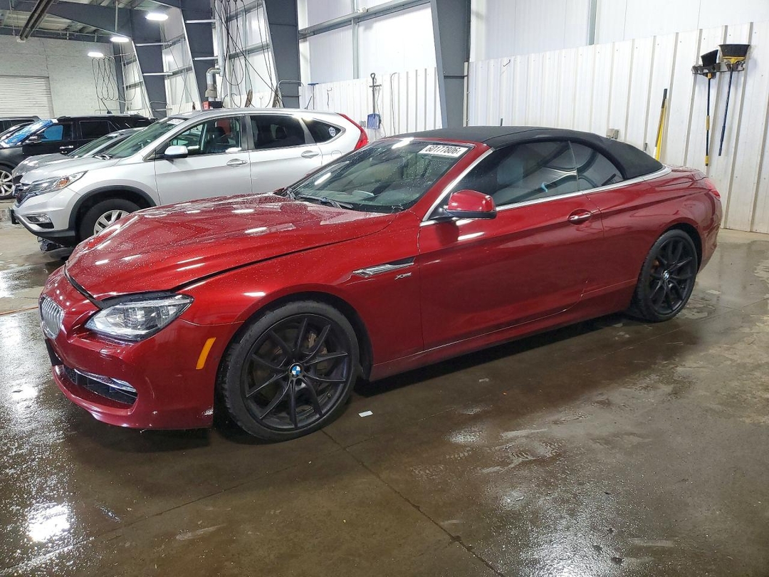 Vue de 2012 BMW 650 XI, angle 1