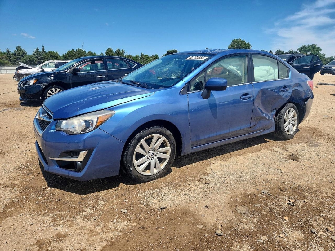 Вид 2015 SUBARU IMPREZA PREMIUM, угол 1