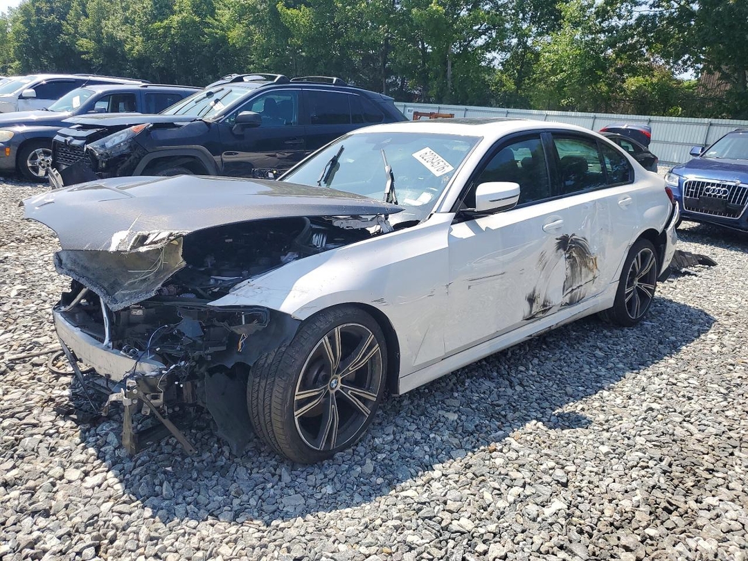 2022 BMW 330XI view, angle 1