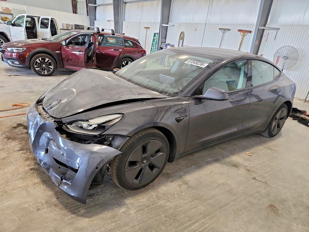 منظر 2021 TESLA MODEL 3، زاوية 1